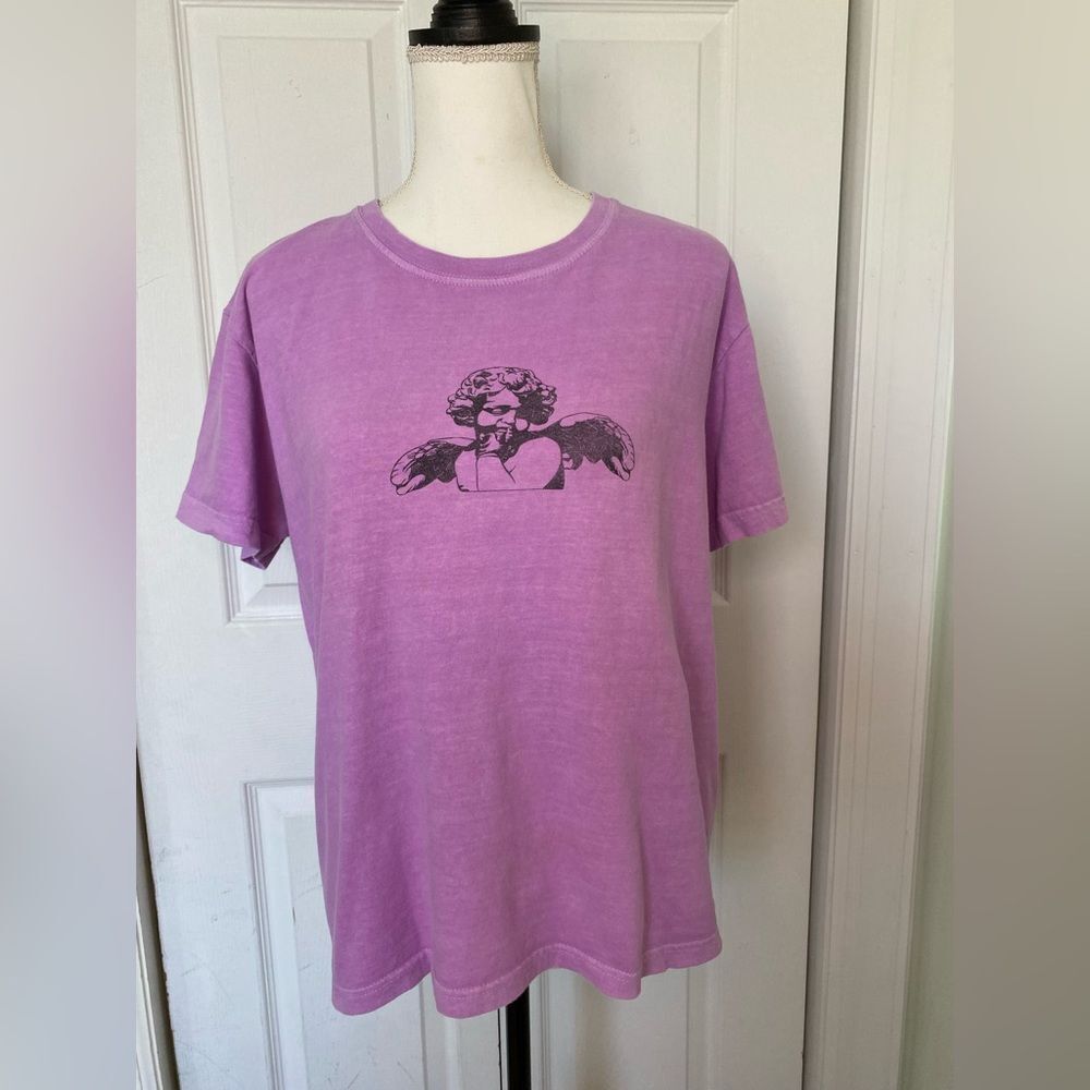 Topshop Angel Purple Shirt